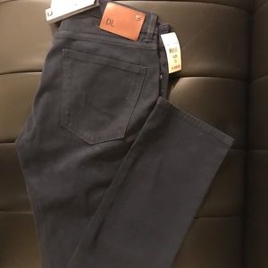 DL Premium Denim Men’s XTwill Navy Jeans NWT